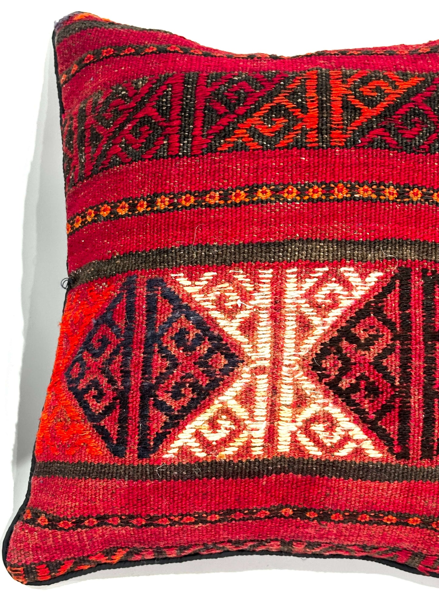 Traditional Afghan Cushion 45 cm x 45 cm (Traditional) AF#91