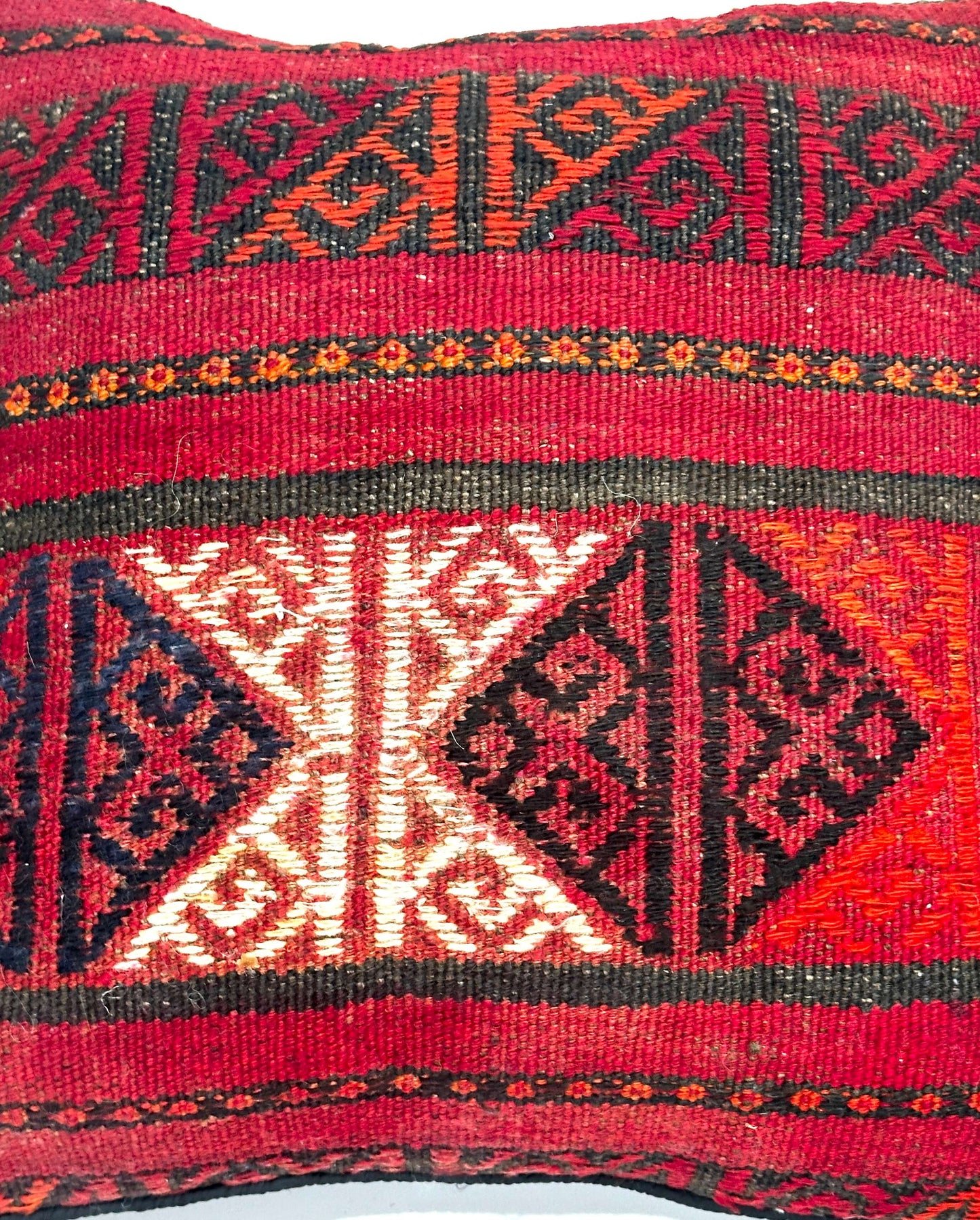 Traditional Afghan Cushion 45 cm x 45 cm (Traditional) AF#91