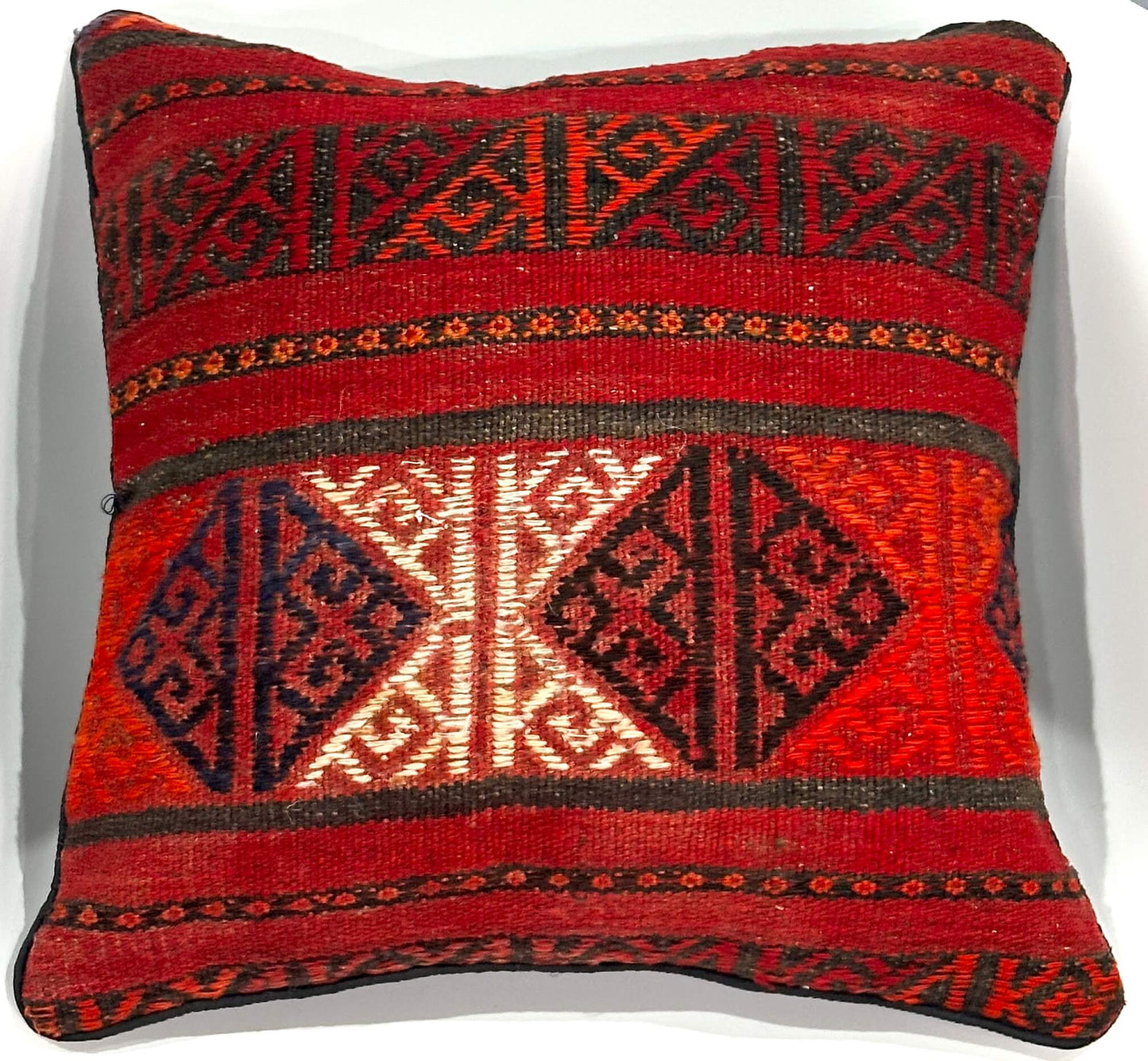 Traditional Afghan Cushion 45 cm x 45 cm (Traditional) AF#91