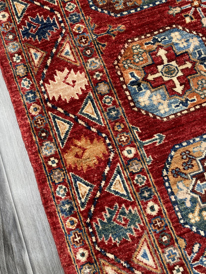 Hand Knotted Chobi Wool Rug | 179 CM x 122 CM SK#353