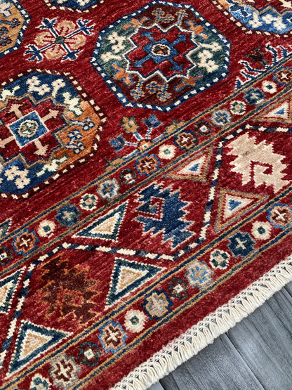 Hand Knotted Chobi Wool Rug | 179 CM x 122 CM SK#353