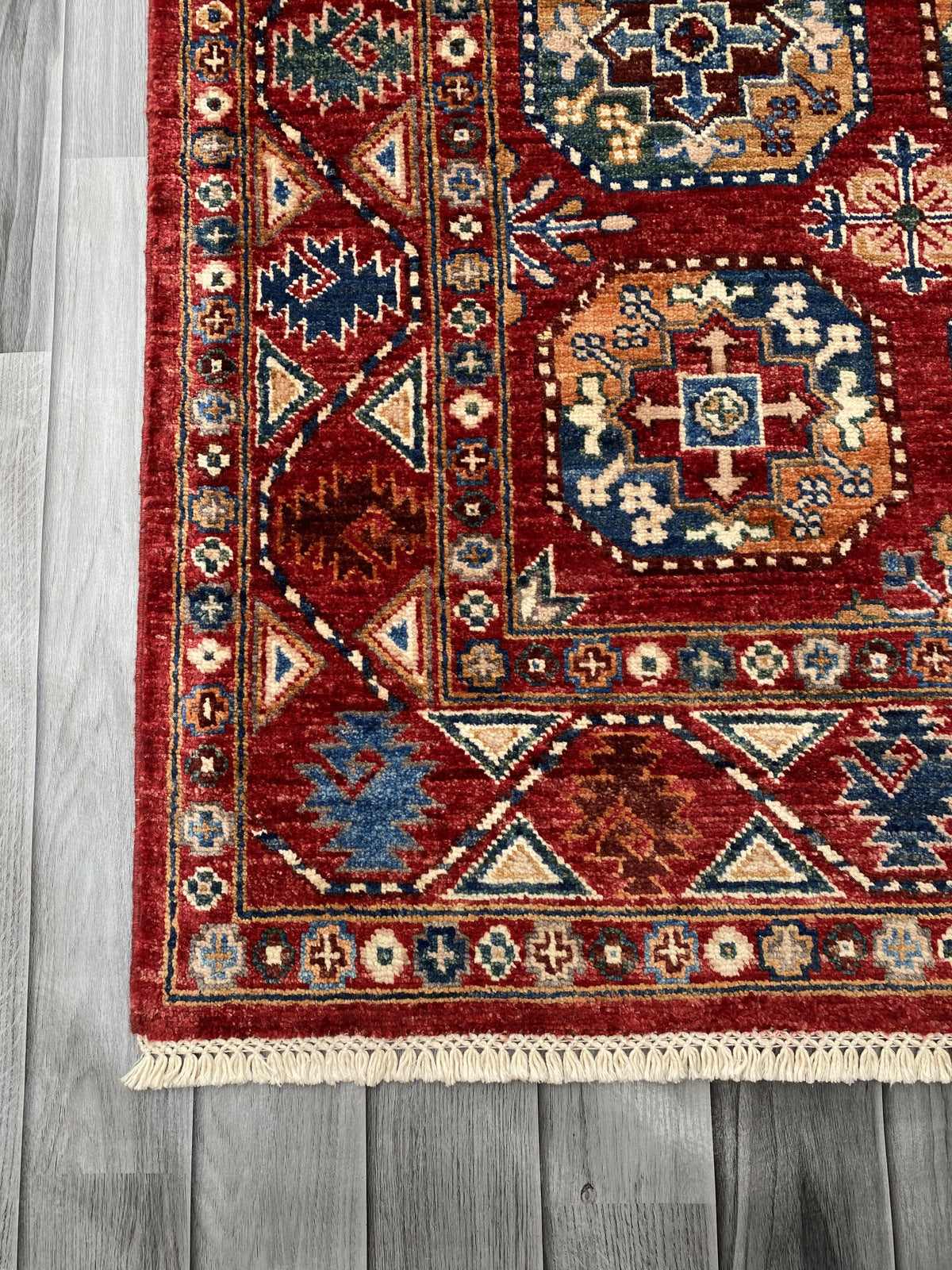 Hand Knotted Chobi Wool Rug | 179 CM x 122 CM SK#353