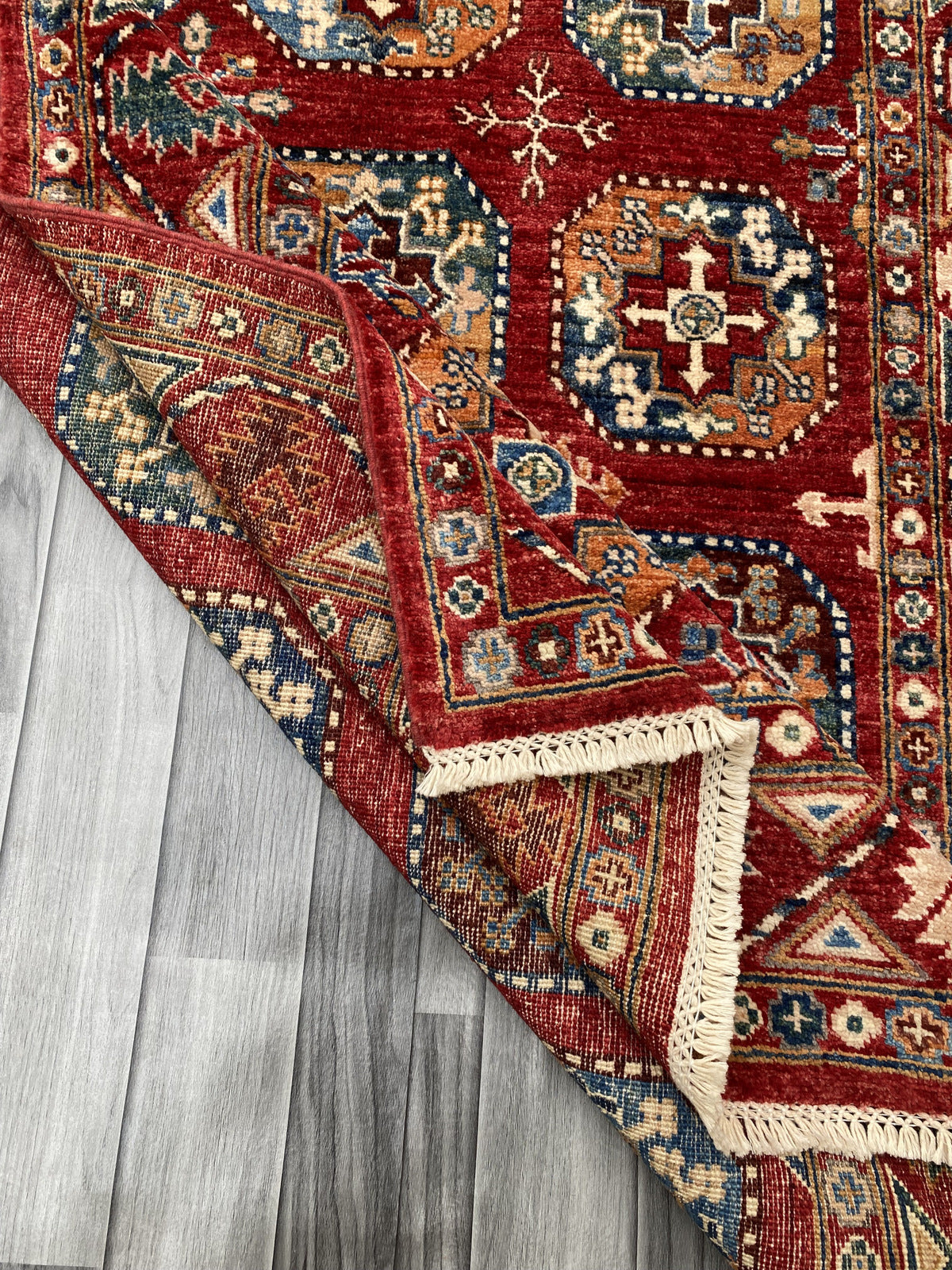 Hand Knotted Chobi Wool Rug | 179 CM x 122 CM SK#353