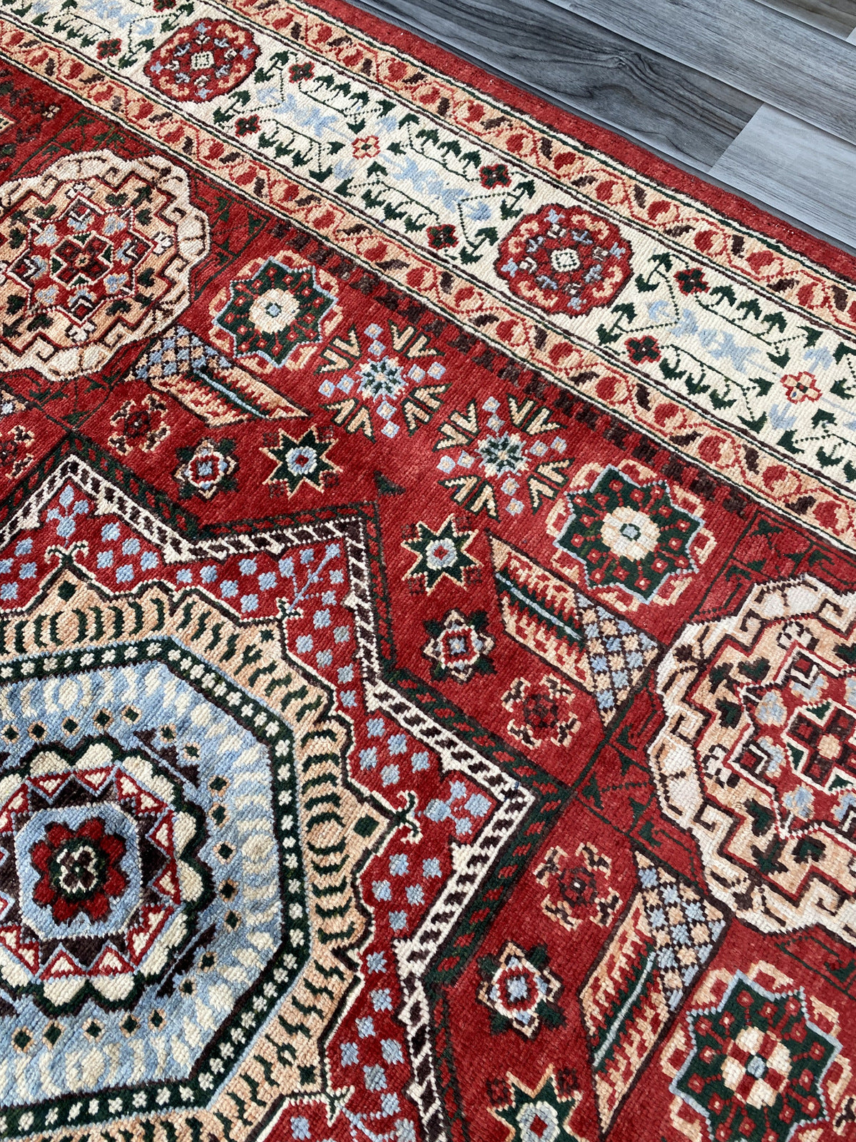 Hand Knotted Chobi Wool Rug | 191 CM x 150 CM SK#354