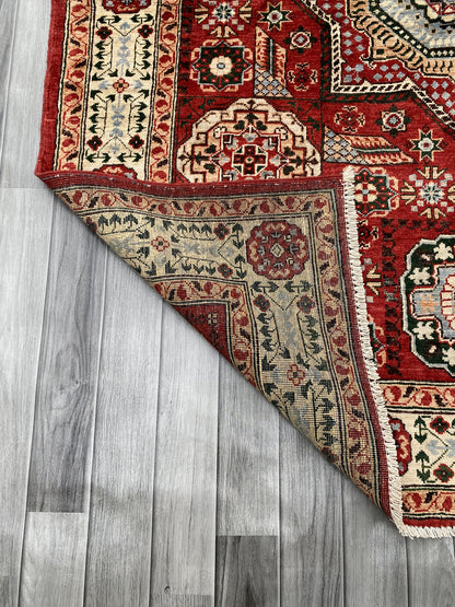 Hand Knotted Chobi Wool Rug | 191 CM x 150 CM SK#354