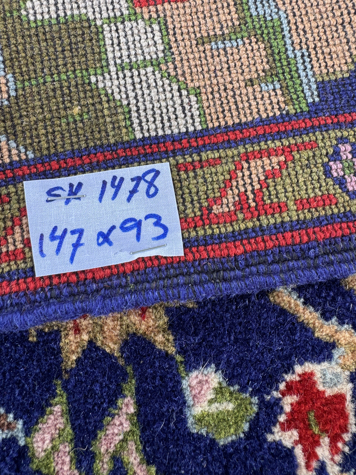 Handmade Traditional Afghan Pictorial Balochi Rug  147 CM x 93 CM SK#1478