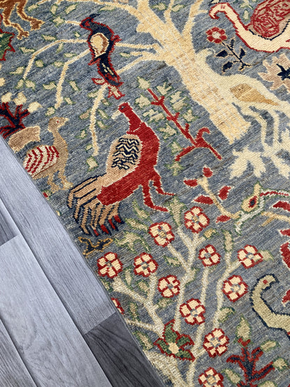 Hand knotted Chobi Pictorial Rug | 127 CM x 81 CM SK#356