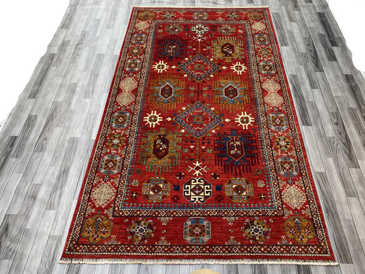 Hand Knotted Chobi Wool Rug | 321 CM x 191 CM SK#358