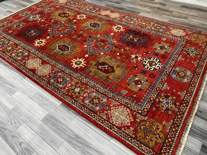 Hand Knotted Chobi Wool Rug | 321 CM x 191 CM SK#358