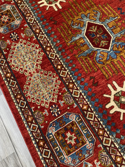 Hand Knotted Chobi Wool Rug | 321 CM x 191 CM SK#358