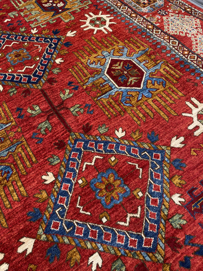 Hand Knotted Chobi Wool Rug | 321 CM x 191 CM SK#358