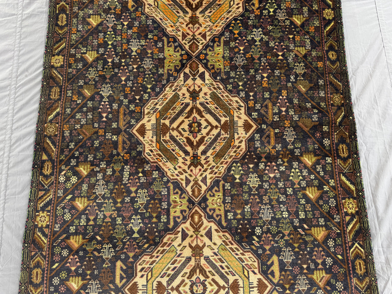 Handmade Traditional Afghan Balochi Rug 192 CM x 117 CM SK#1476