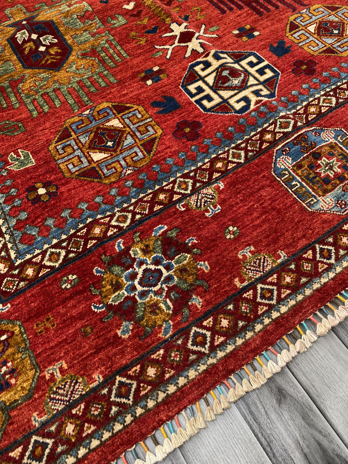 Hand Knotted Chobi Wool Rug | 321 CM x 191 CM SK#358