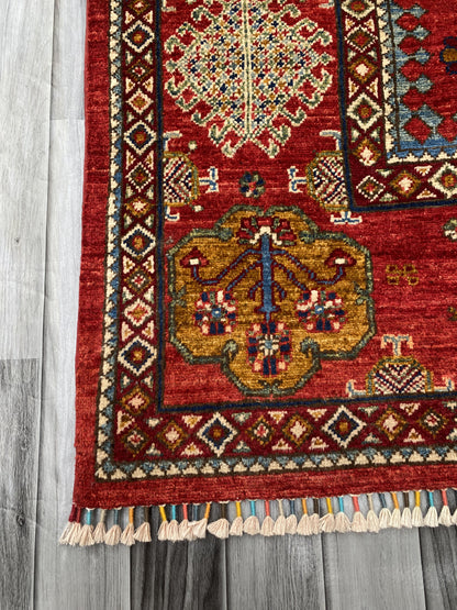 Hand Knotted Chobi Wool Rug | 321 CM x 191 CM SK#358