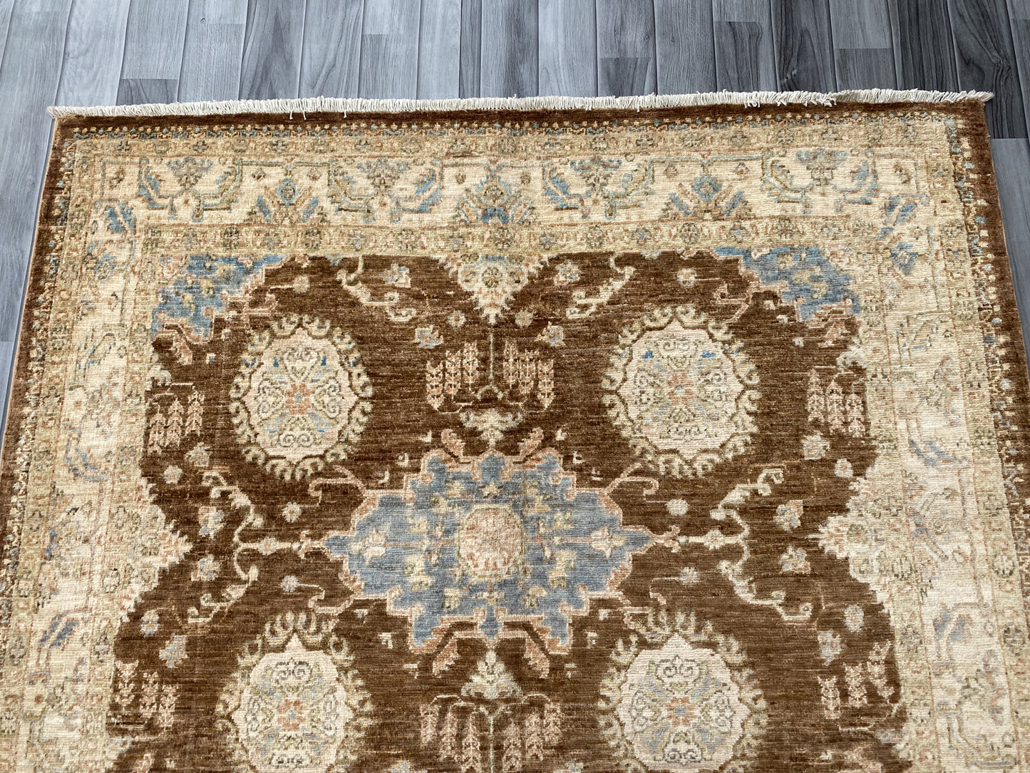 Hand Knotted Chobi Wool Rug | 232 CM x 151 CM SK#363