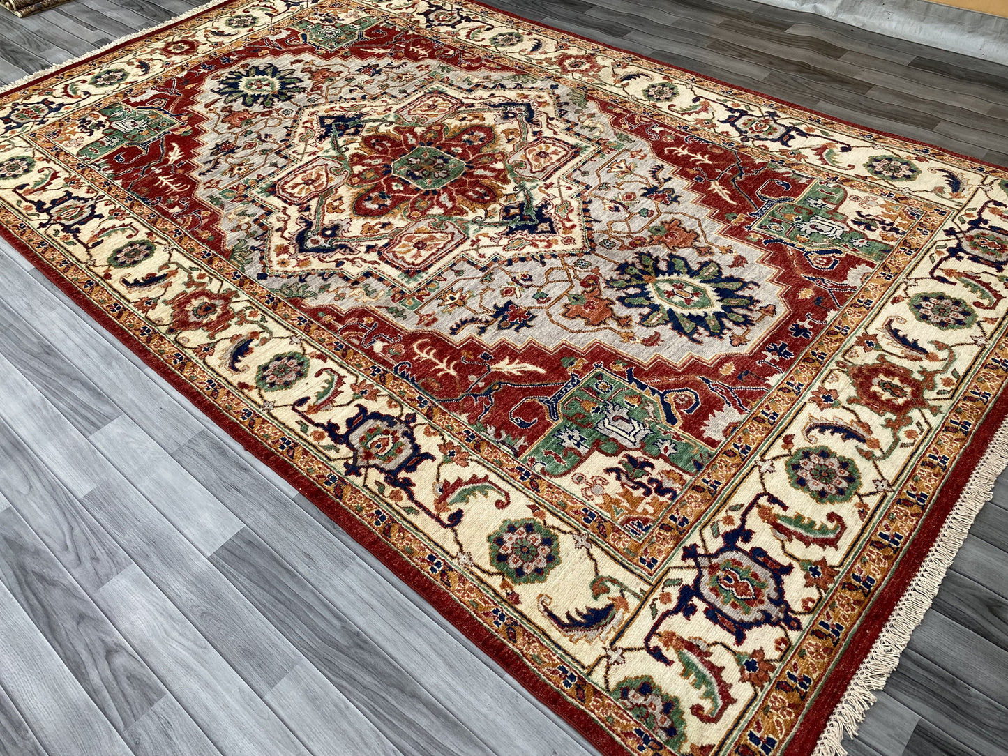 Hand Knotted Chobi Wool Rug | 340 CM x 208 CM SK#365
