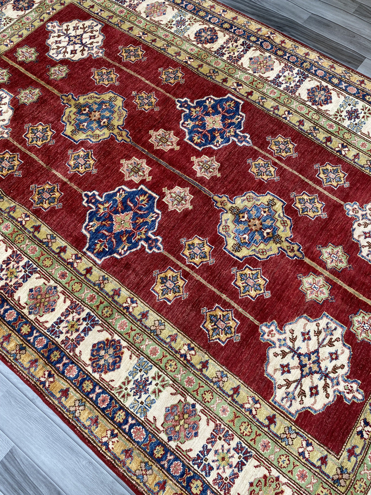 Hand Knotted Chobi Wool Rug | 245 CM x 165 CM SK#366