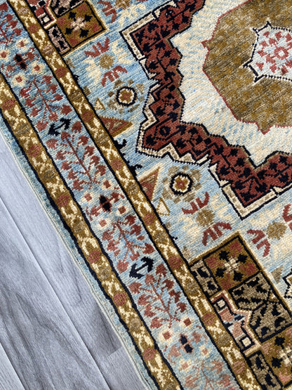 Hand Knotted Chobi Wool Rug | 121 CM x 80 CM SK#367