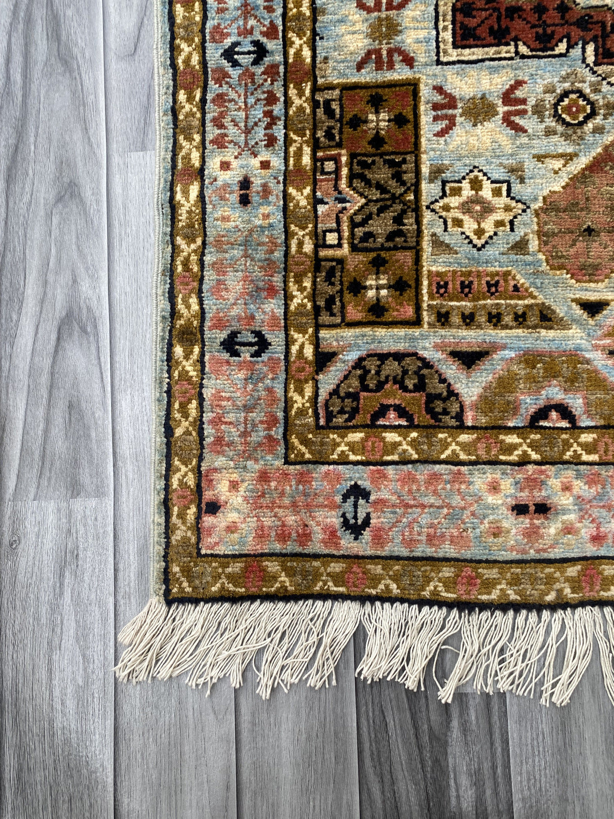 Hand Knotted Chobi Wool Rug | 121 CM x 80 CM SK#367