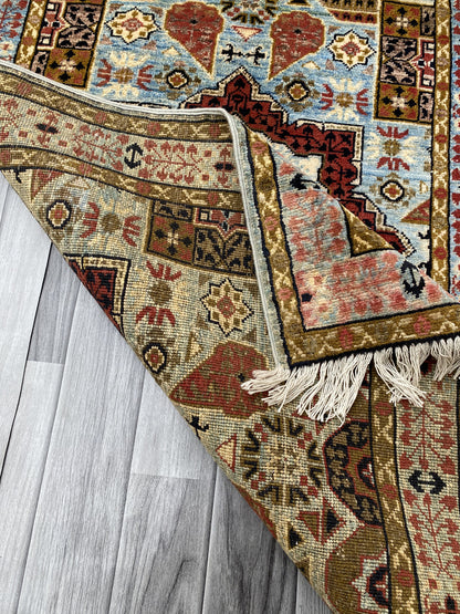 Hand Knotted Chobi Wool Rug | 121 CM x 80 CM SK#367