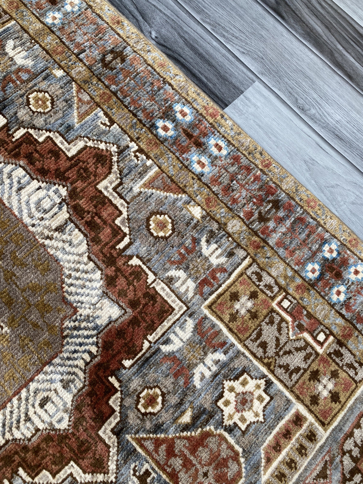 Hand Knotted Chobi Wool Rug | 120 CM x 75 CM SK#368