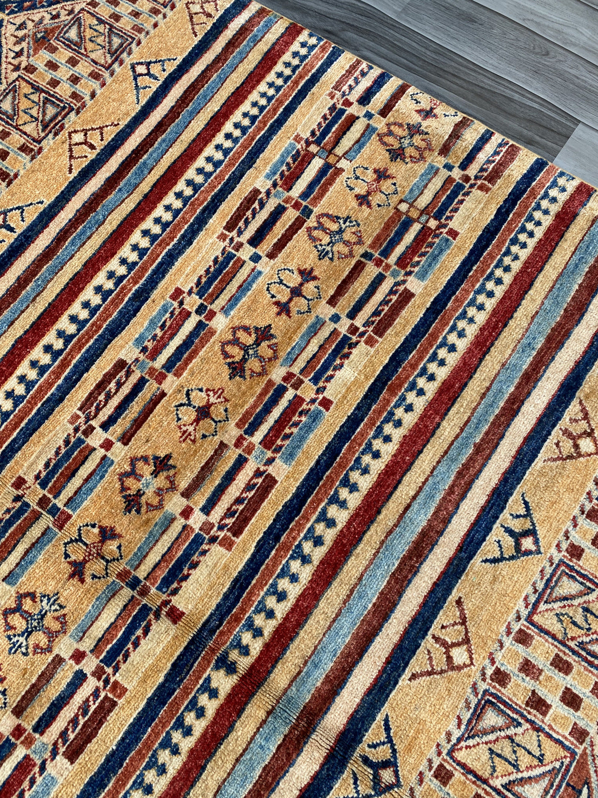 Hand Knotted Chobi Wool Rug | 207 CM x 153 CM SK#370
