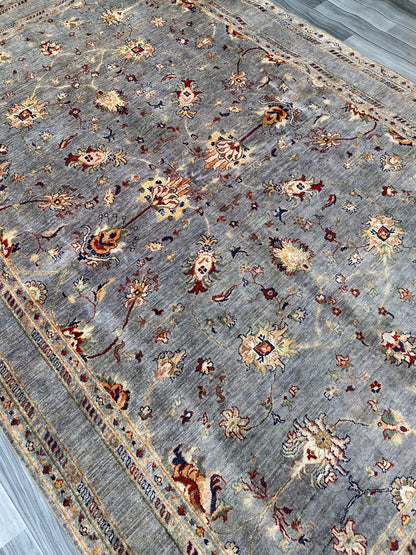 Hand Knotted Chobi Wool Rug | 296 CM x 195 CM SK#371