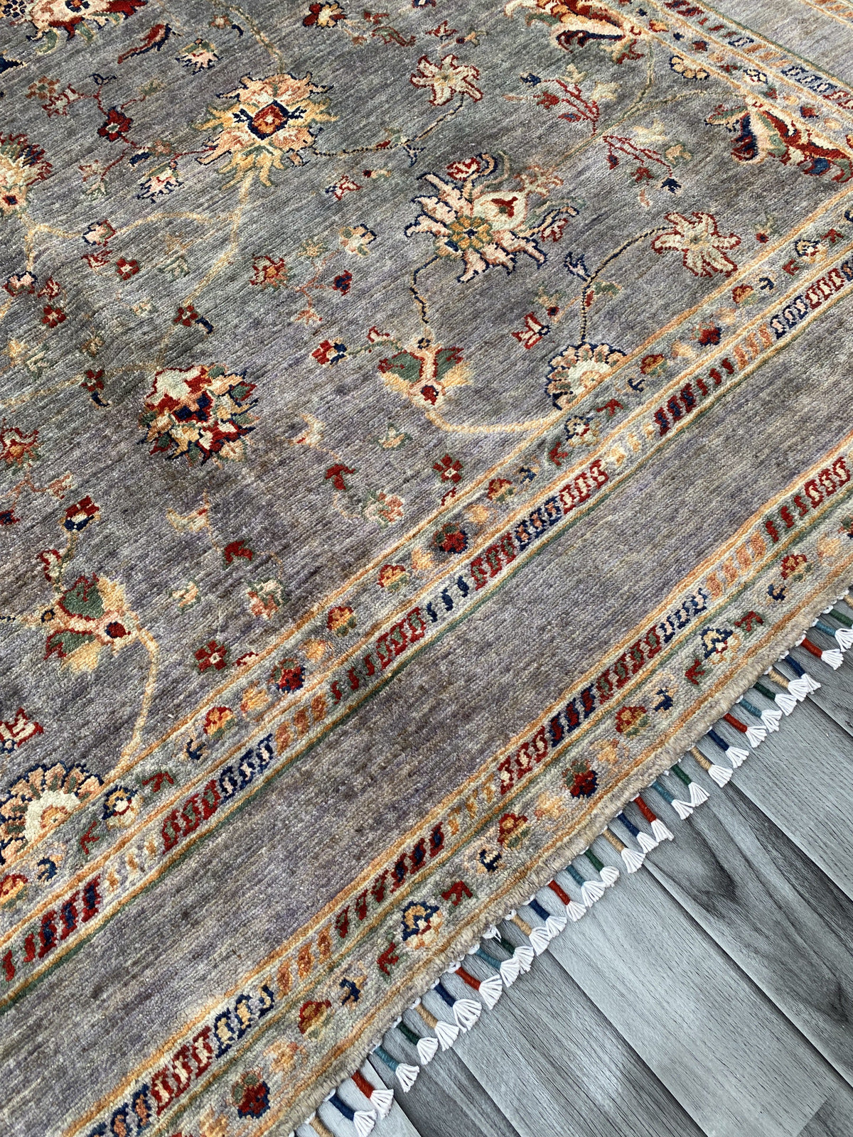 Hand Knotted Chobi Wool Rug | 296 CM x 195 CM SK#371