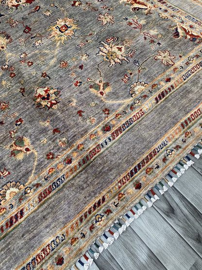 Hand Knotted Chobi Wool Rug | 296 CM x 195 CM SK#371