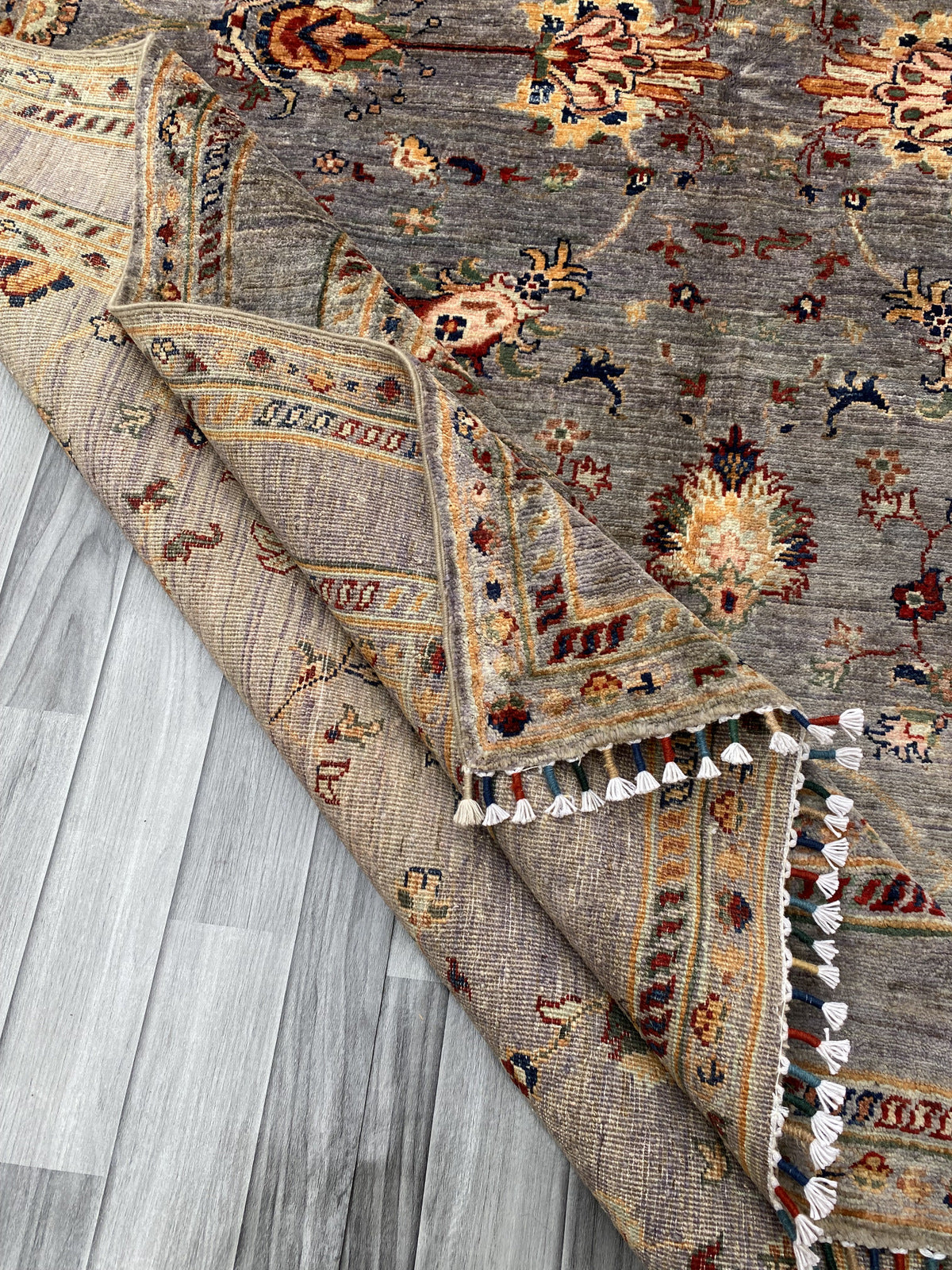 Hand Knotted Chobi Wool Rug | 296 CM x 195 CM SK#371