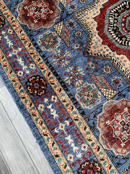 Hand Knotted Chobi Wool Rug | 199 CM x 148 CM SK#372