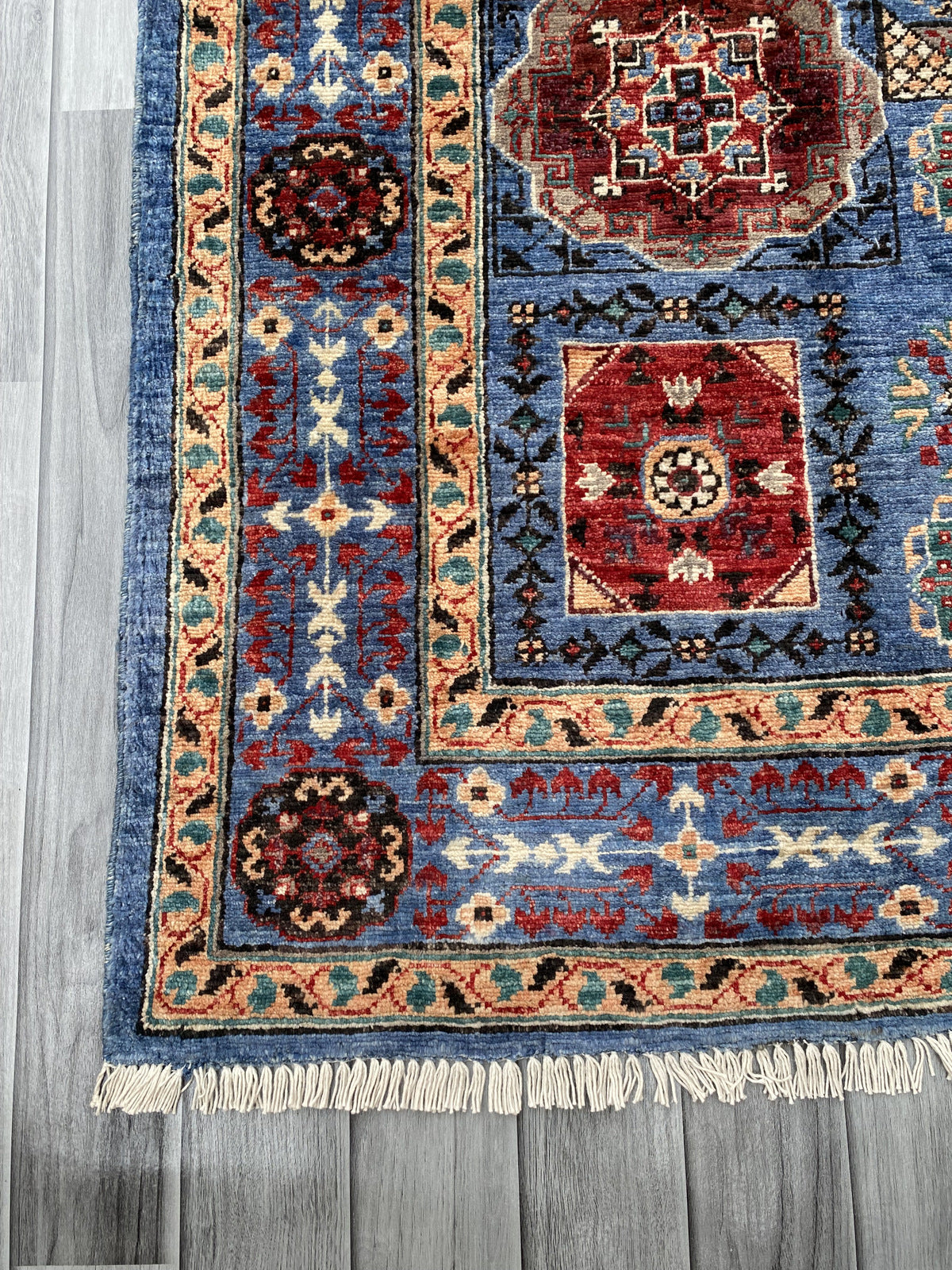 Hand Knotted Chobi Wool Rug | 199 CM x 148 CM SK#372