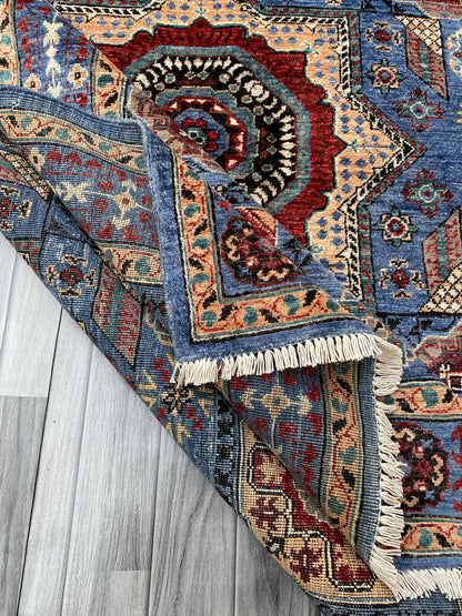 Hand Knotted Chobi Wool Rug | 199 CM x 148 CM SK#372