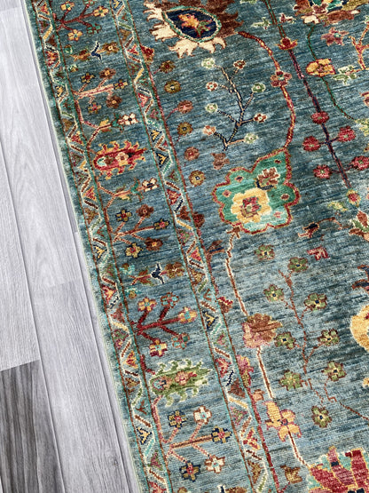 Hand Knotted Chobi Wool Rug | 215 CM x 153 CM SK#373