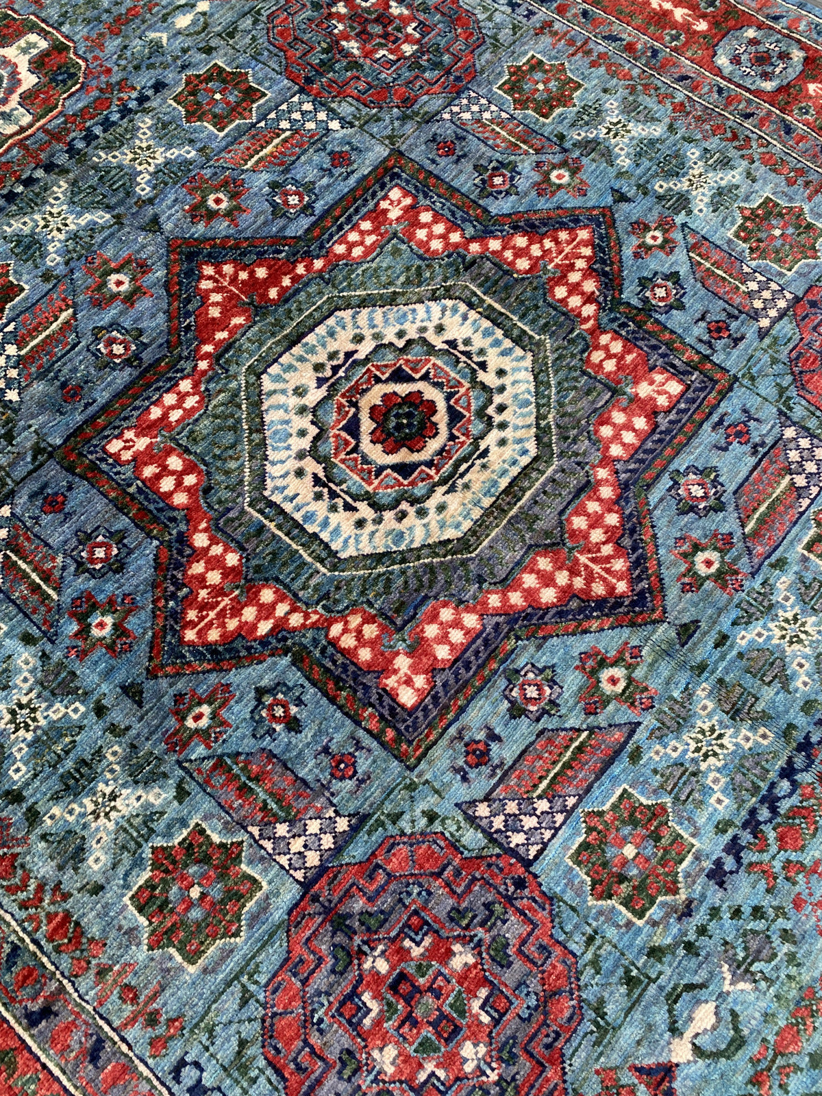 Hand Knotted Chobi Wool Rug | 201 CM x 156 CM SK#374