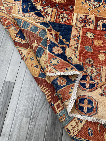 Hand Knotted Chobi Wool Rug | 195 CM x 157 CM SK#375