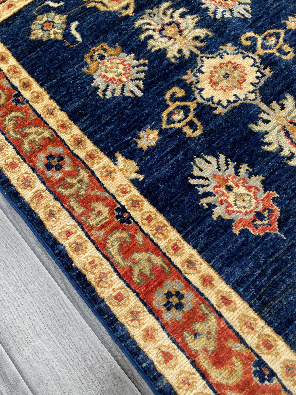 Hand Knotted Chobi Wool Rug | 107 CM x 80 CM SK#380