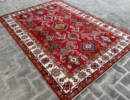 Handmade Traditional Kazak Rug  303 cm x 202 cm KSB#11393