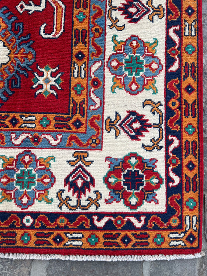 Handmade Traditional Kazak Rug  303 cm x 202 cm KSB#11393