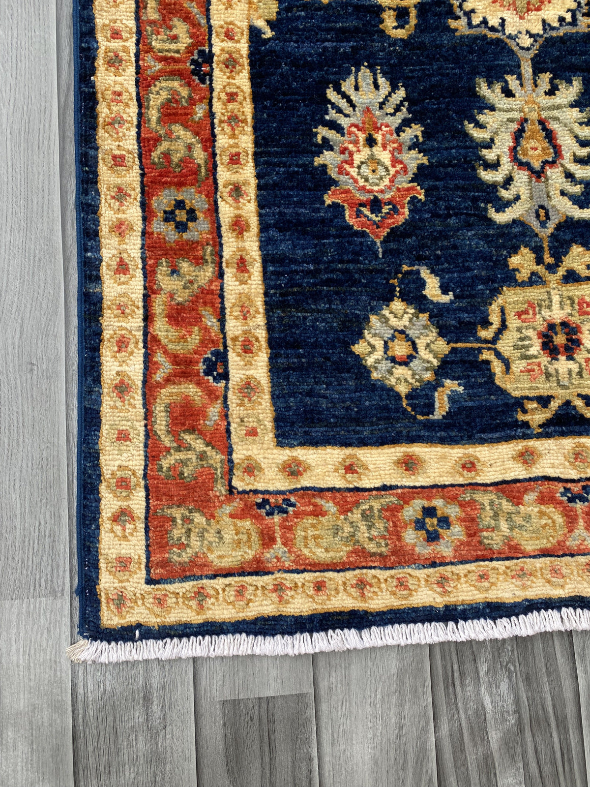 Hand Knotted Chobi Wool Rug | 107 CM x 80 CM SK#380