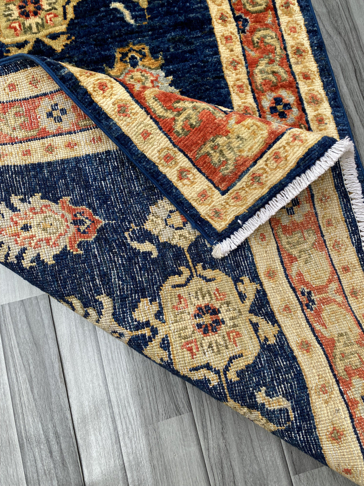 Hand Knotted Chobi Wool Rug | 107 CM x 80 CM SK#380