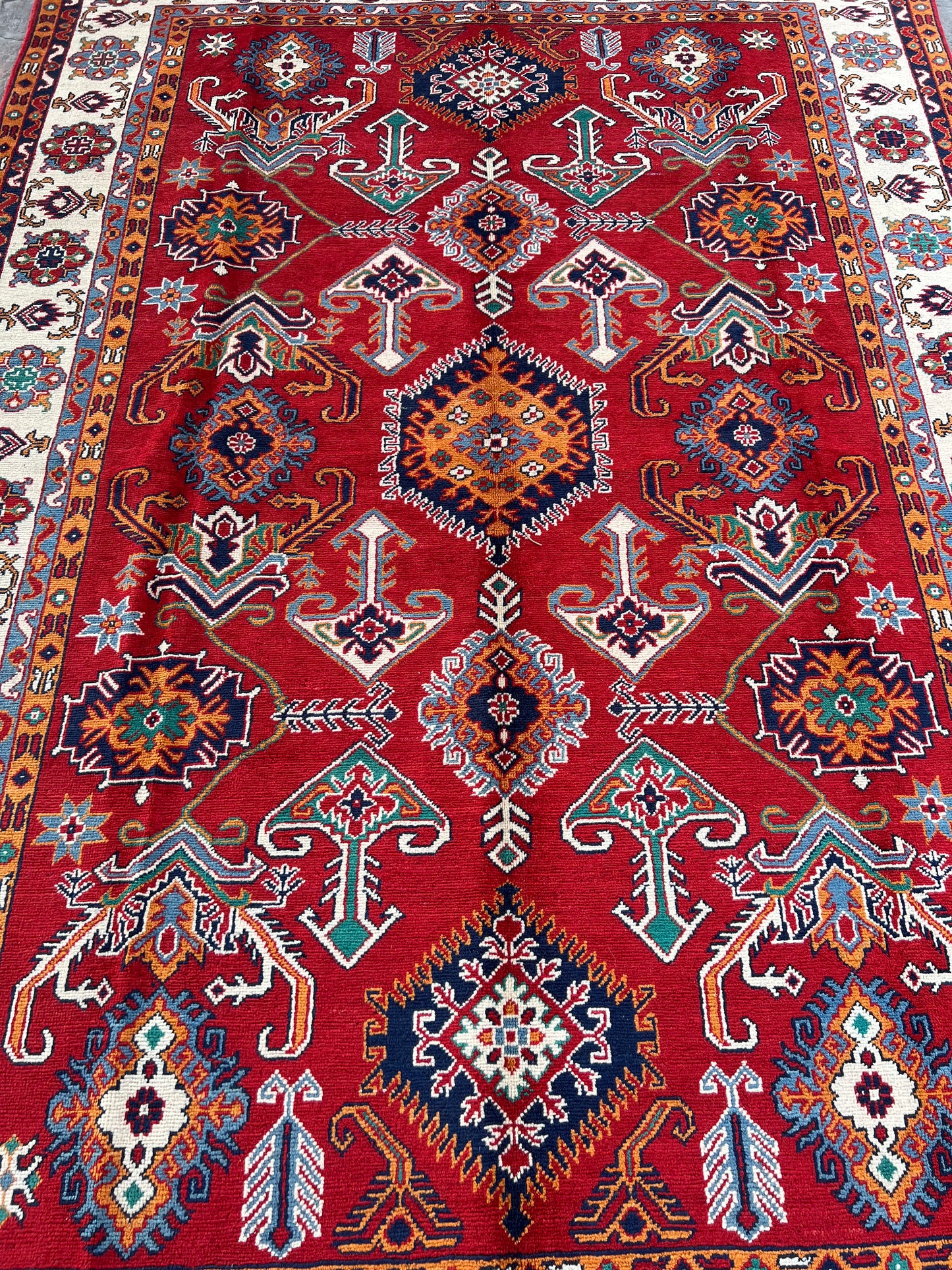 Handmade Traditional Kazak Rug  303 cm x 202 cm KSB#11393