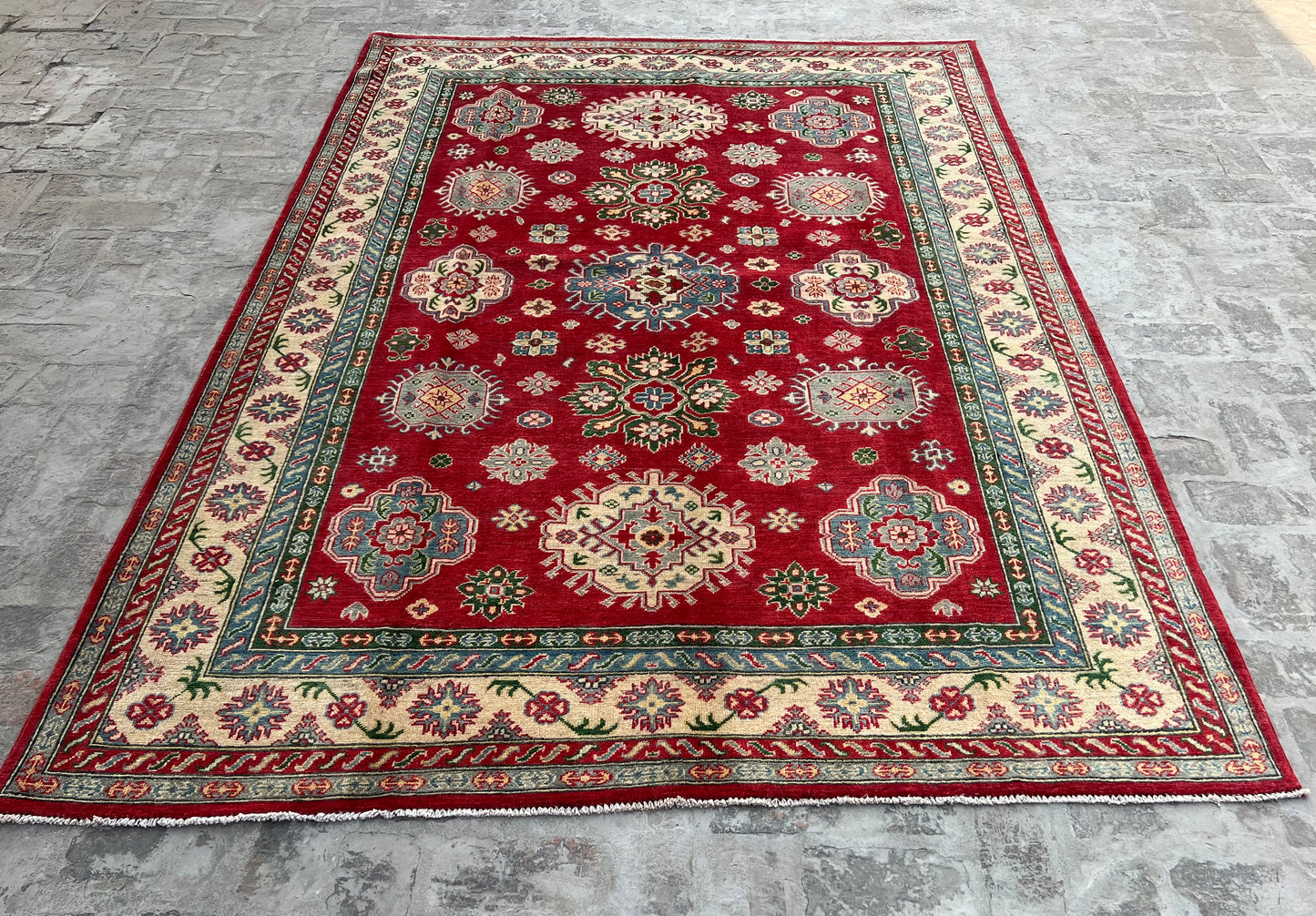 Handmade Traditional Kazak Rug  290 cm x 203 cm KSB#11970