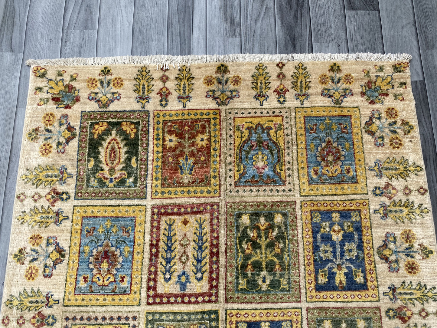 Hand Knotted Chobi Wool Rug | 148 CM x 103 CM SK#385