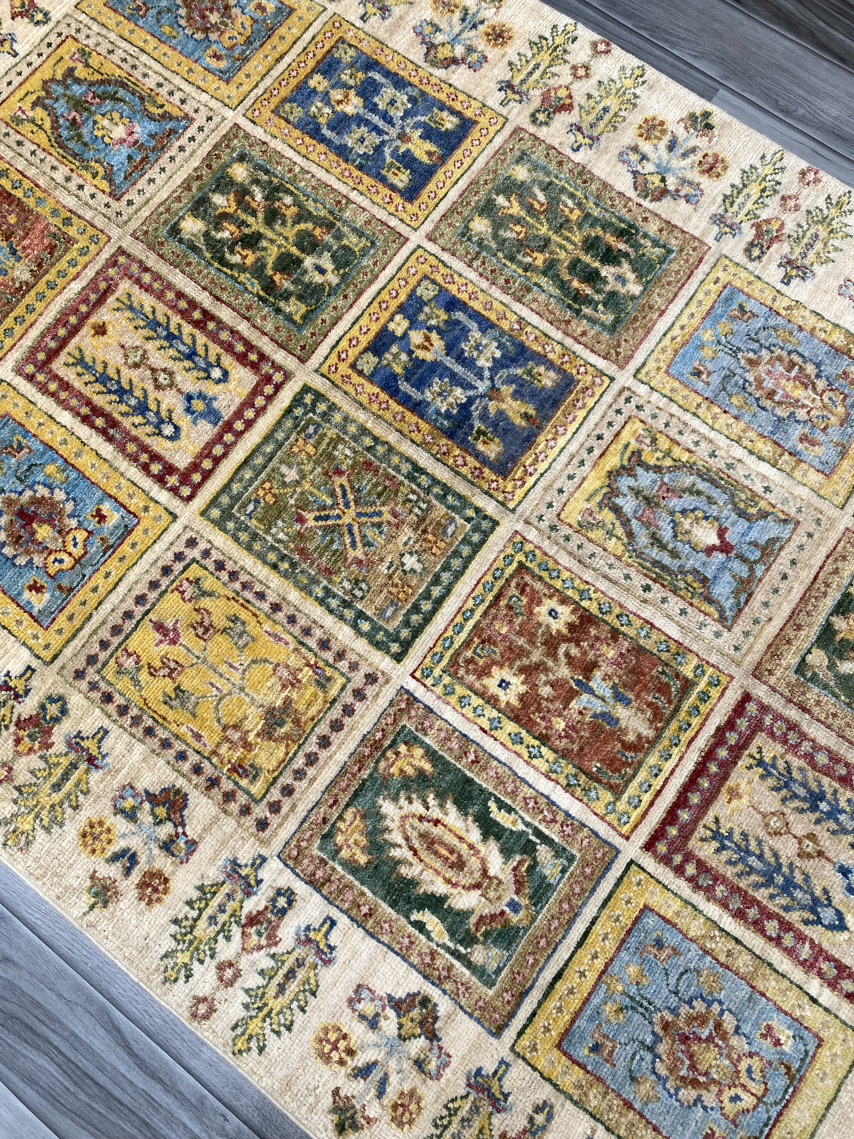 Hand Knotted Chobi Wool Rug | 148 CM x 103 CM SK#385