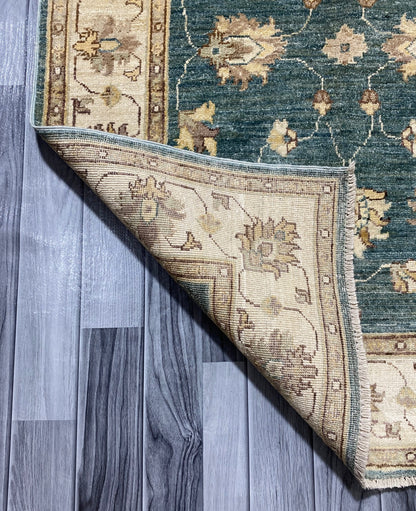 Handmade Fine Quality Chobi Wool Rug  ( 140 CM x 100 CM ) SS#62
