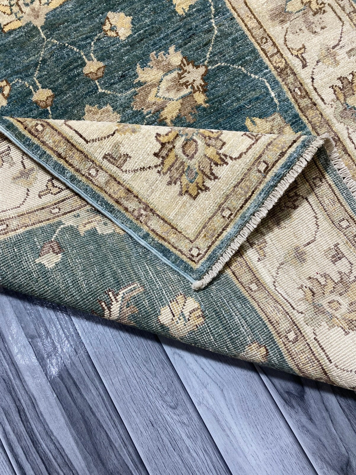 Handmade Fine Quality Chobi Wool Rug  ( 140 CM x 100 CM ) SS#62