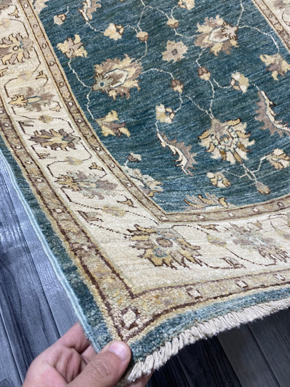 Handmade Fine Quality Chobi Wool Rug  ( 140 CM x 100 CM ) SS#62