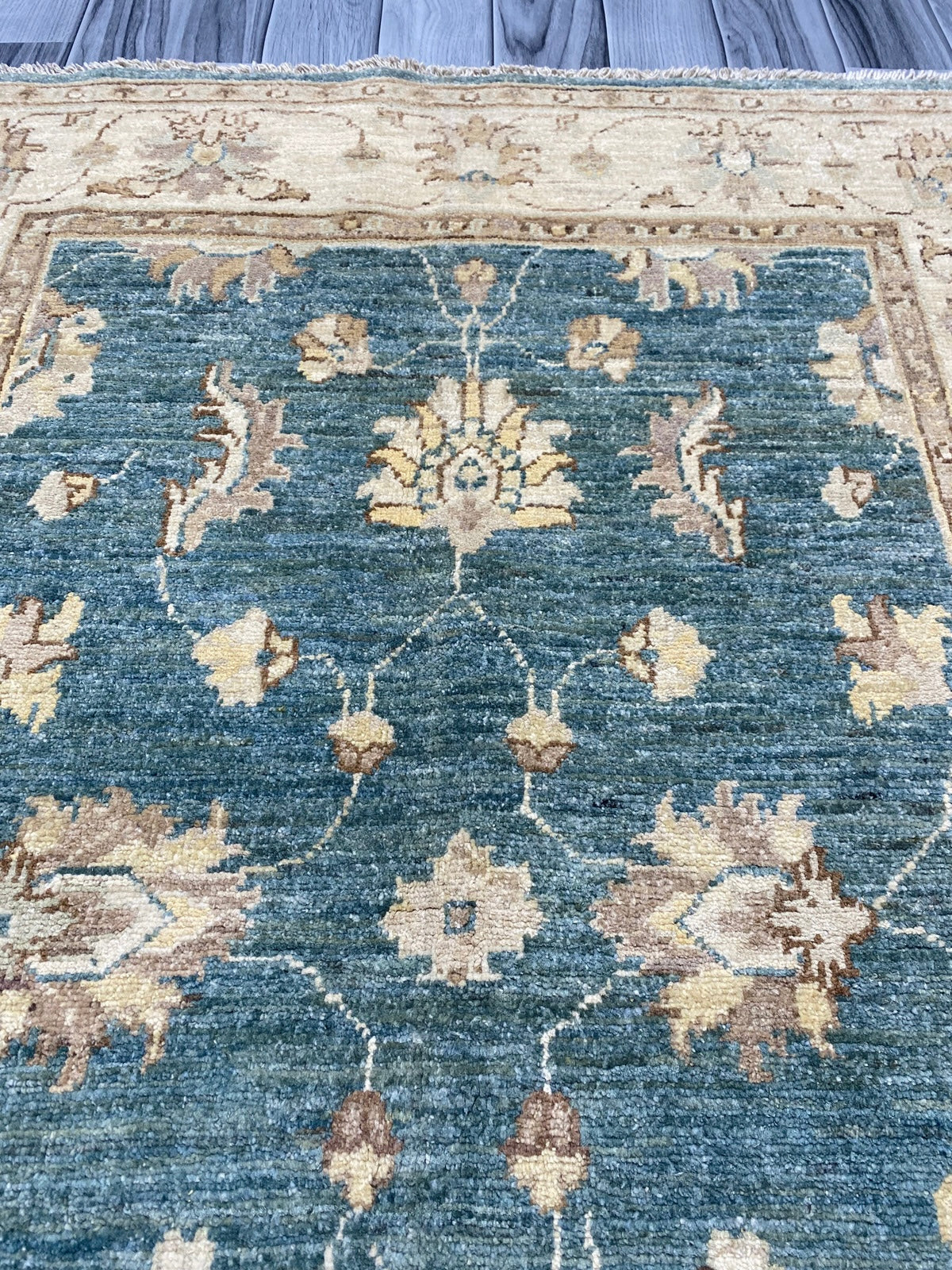 Handmade Fine Quality Chobi Wool Rug  ( 140 CM x 100 CM ) SS#62