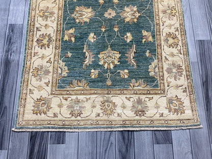 Handmade Fine Quality Chobi Wool Rug  ( 140 CM x 100 CM ) SS#62